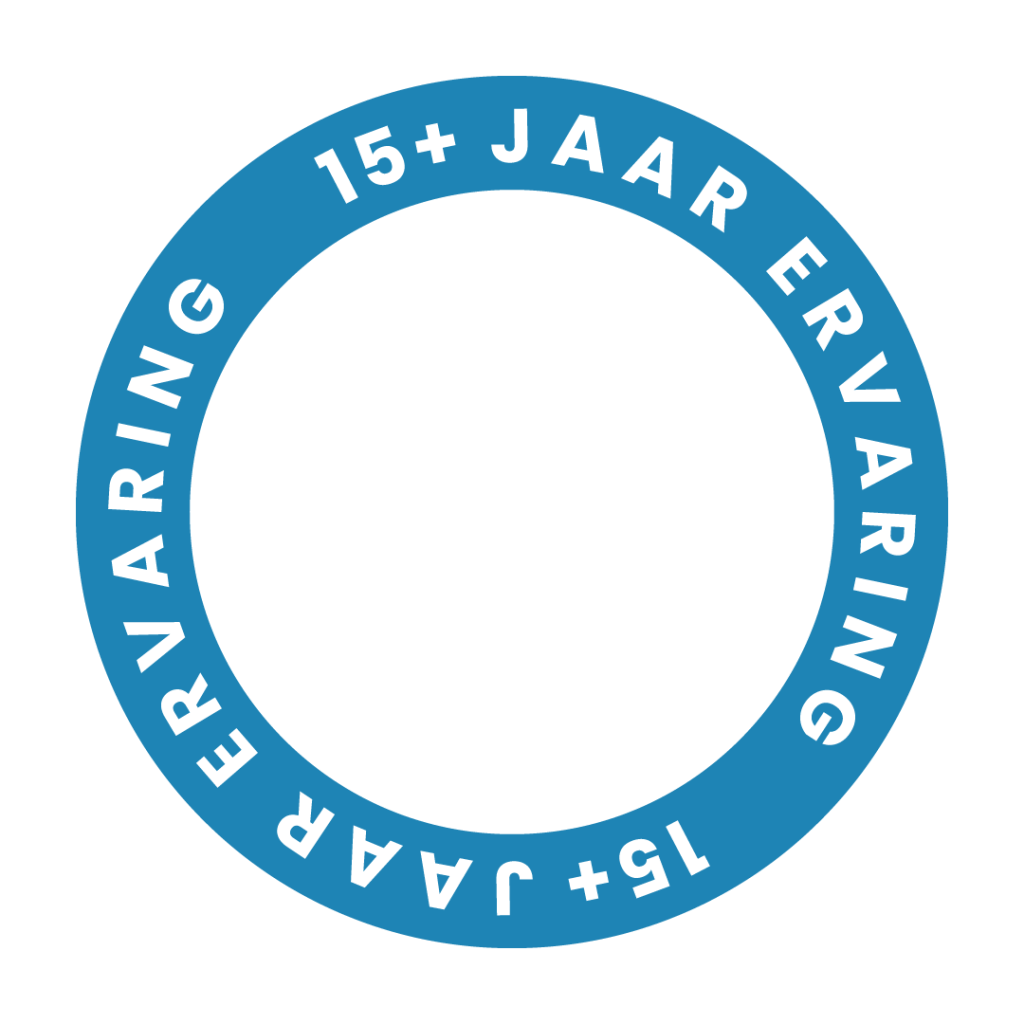 15+ jaar ervaring